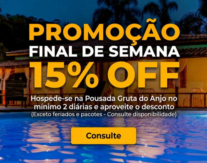 15% OFF Final de Semana
